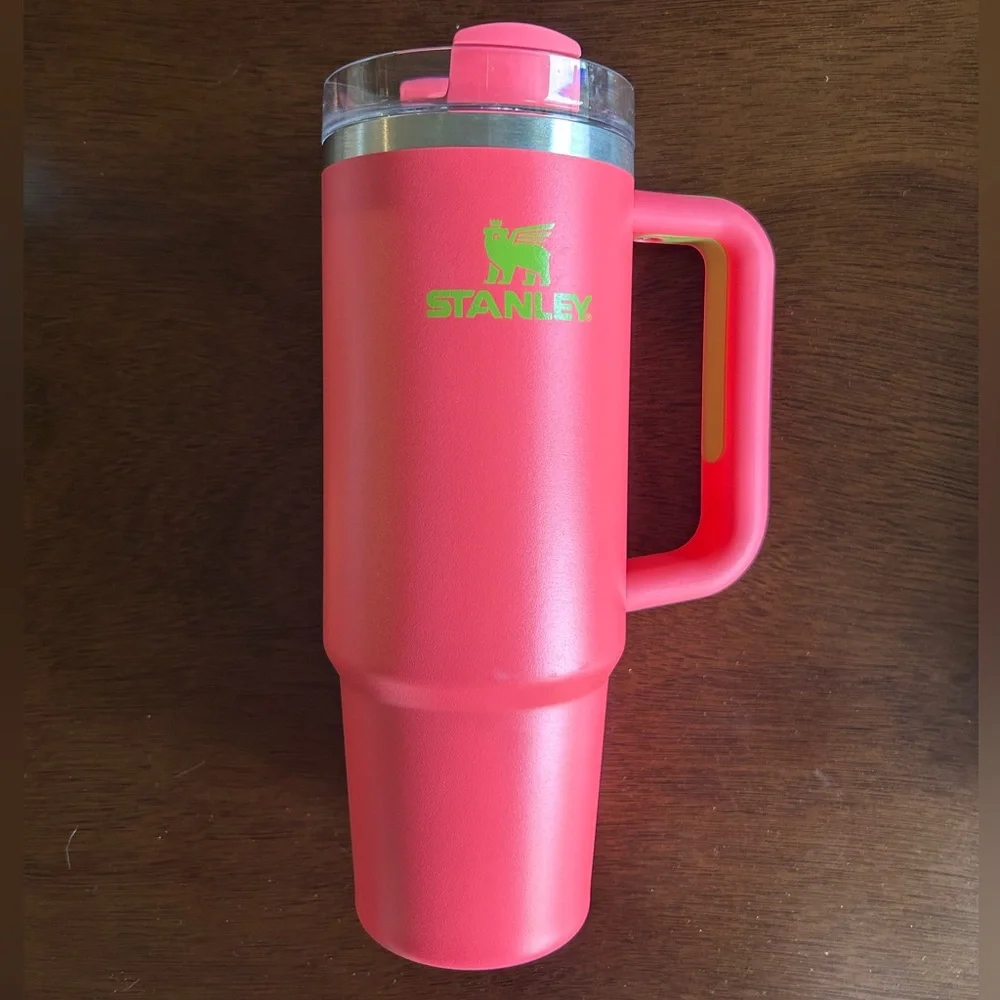 Stanley Quencher Flowstate 30oz Hibiscus Stainless Steel Tumbler - Picture 3 of 10